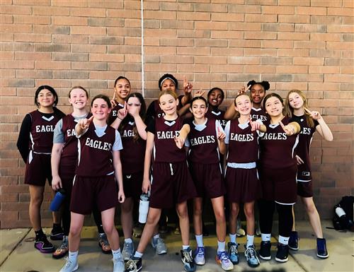 2023-24 Middle School Girls' basketball Champions - Mountain Sky